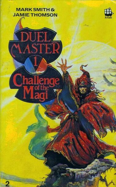 Duelmaster: Challenge of the Magi companion book cover